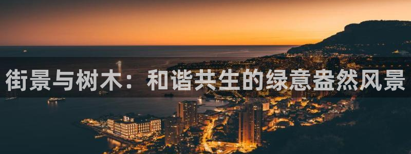 新宝gg工资:街景与树木:和谐共生的绿意盎然风景